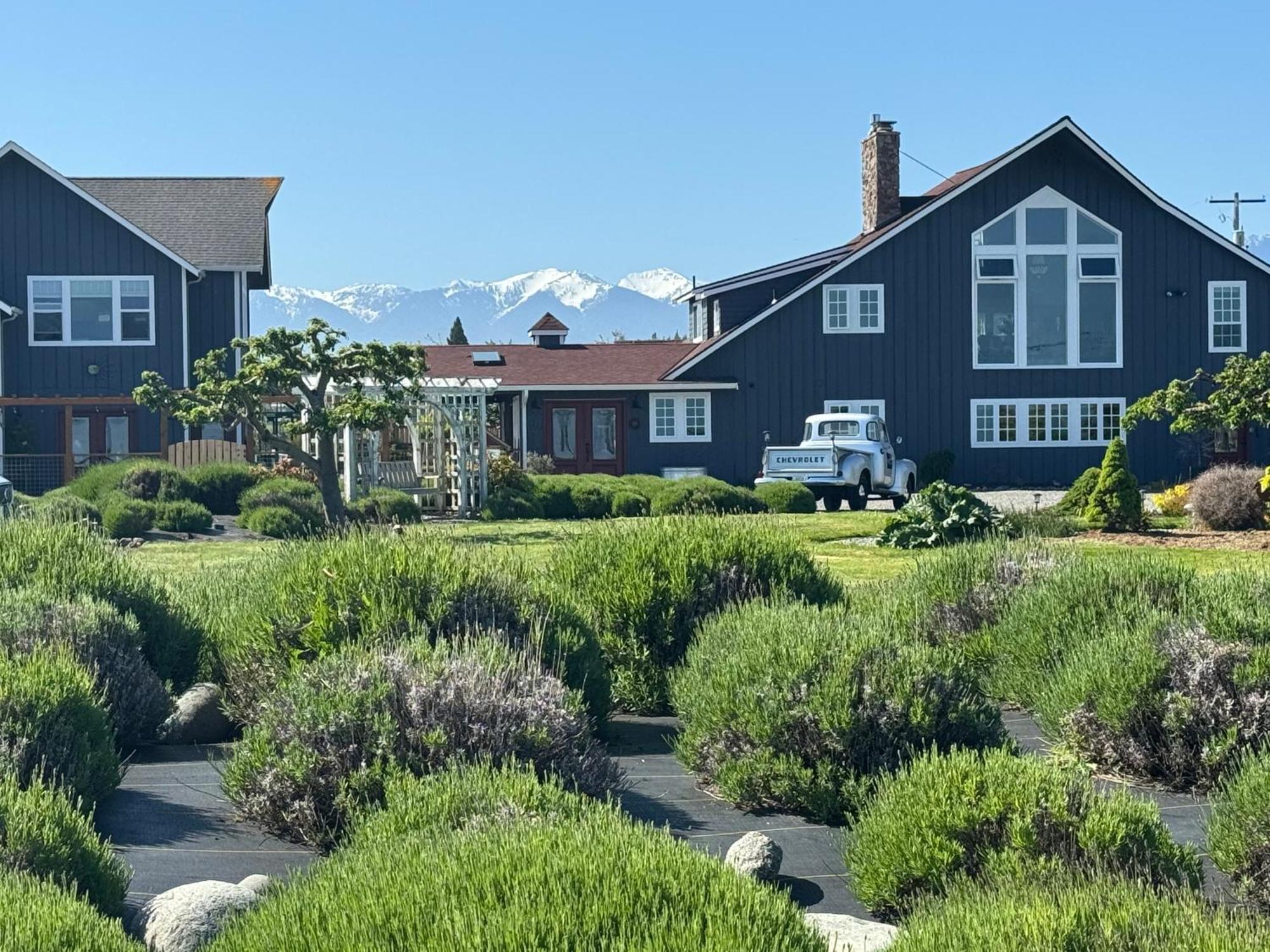Dungeness Barn House Bed And Breakfast At Two Crows Farm Sequim Exteriör bild